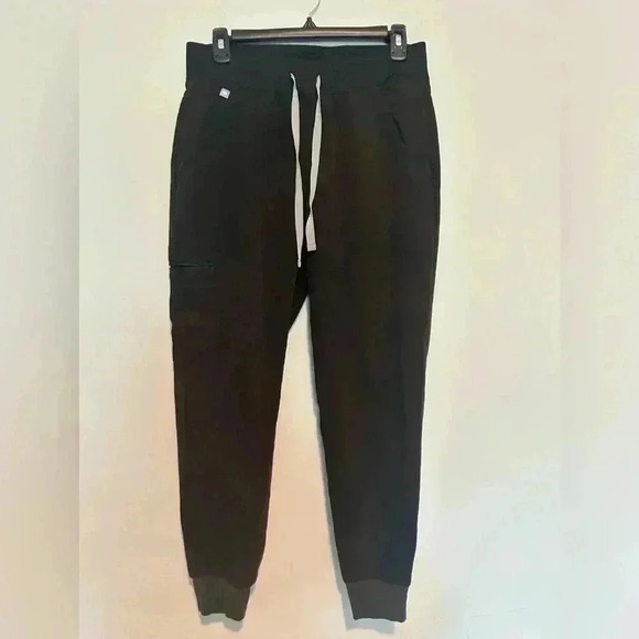 Figs Womens S Zamora Jogger Scrub Pant Cargo Pocket Brown Stretch - Picture 1 of 3
